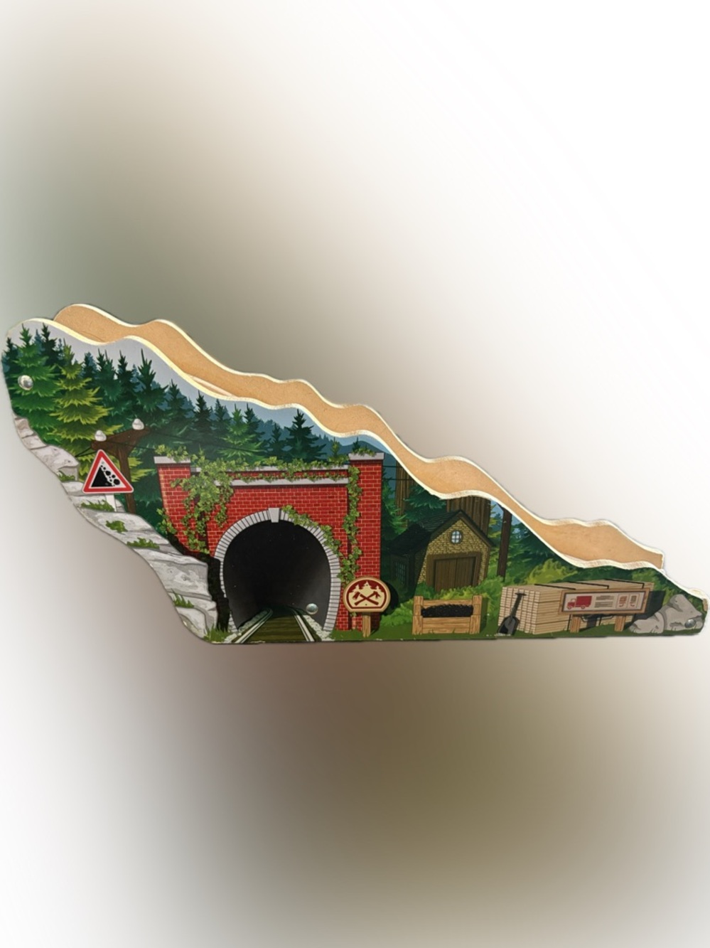 Thomas Wooden Railway Scenic Mountain Assembly Accessory Good Condition